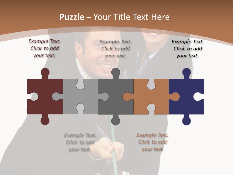 Persons Smile Confidence PowerPoint Template