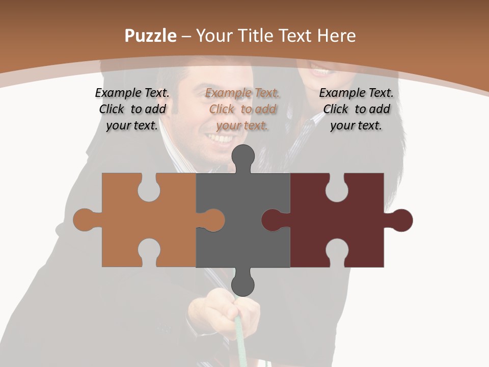 Persons Smile Confidence PowerPoint Template