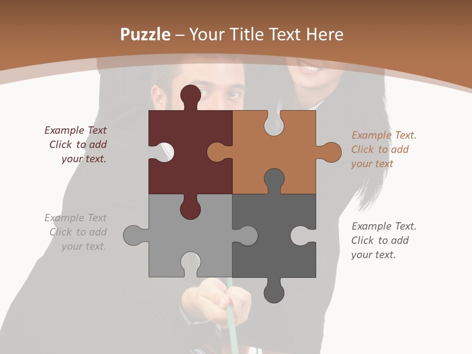 Persons Smile Confidence PowerPoint Template