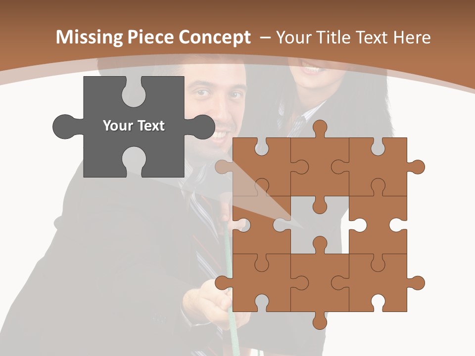 Persons Smile Confidence PowerPoint Template