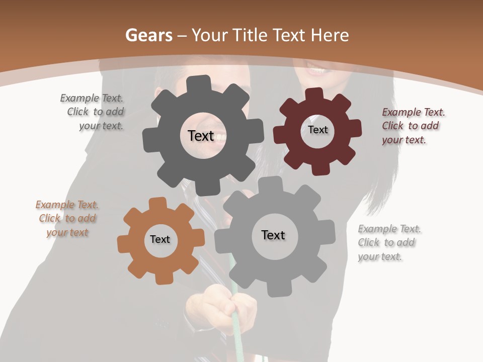 Persons Smile Confidence PowerPoint Template