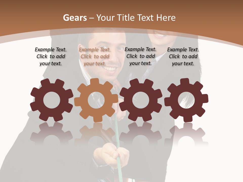 Persons Smile Confidence PowerPoint Template