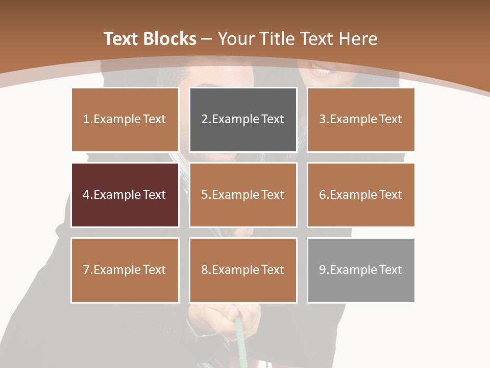 Persons Smile Confidence PowerPoint Template