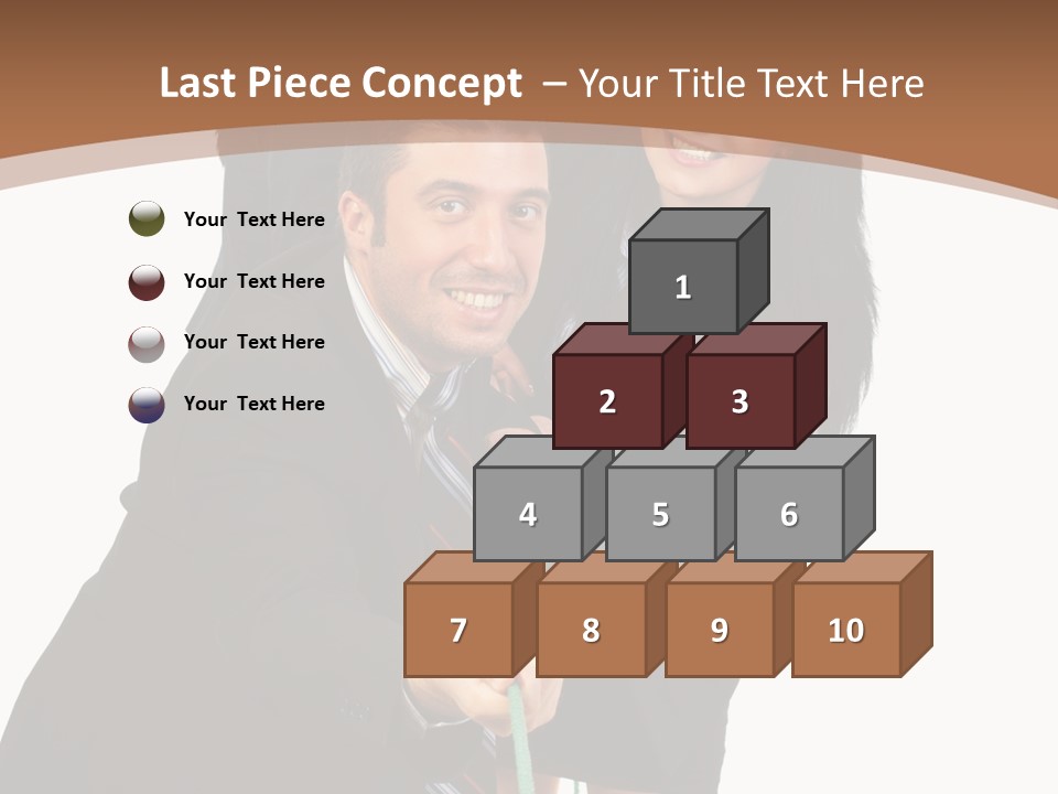 Persons Smile Confidence PowerPoint Template