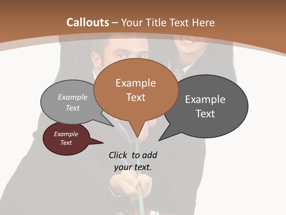 Persons Smile Confidence PowerPoint Template