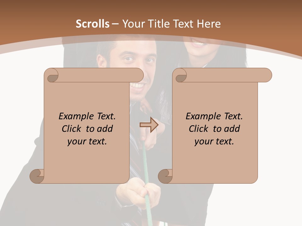Persons Smile Confidence PowerPoint Template