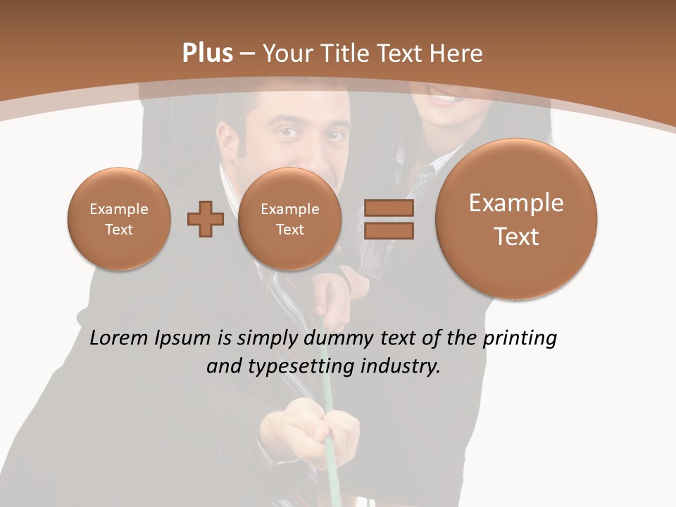 Persons Smile Confidence PowerPoint Template