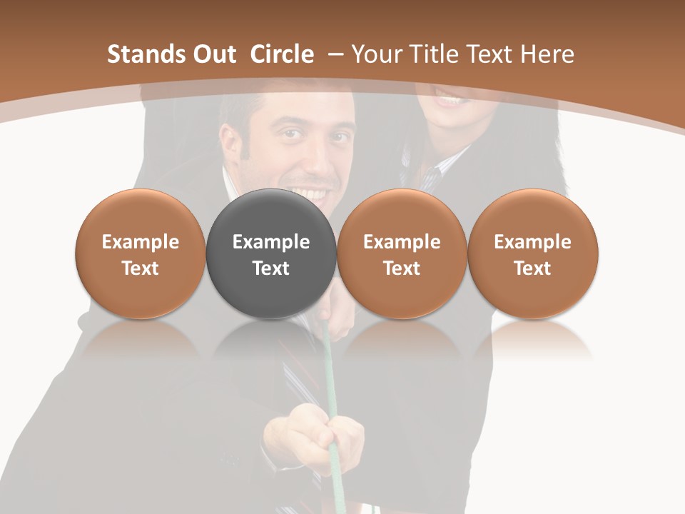 Persons Smile Confidence PowerPoint Template