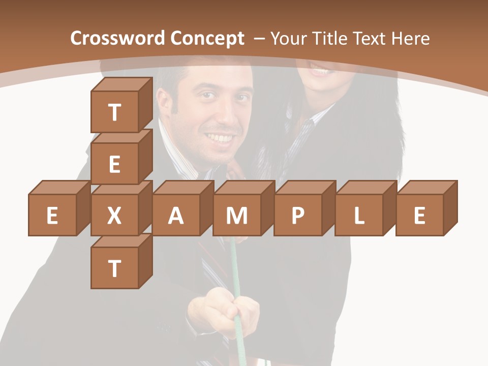 Persons Smile Confidence PowerPoint Template