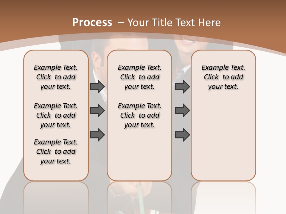 Persons Smile Confidence PowerPoint Template