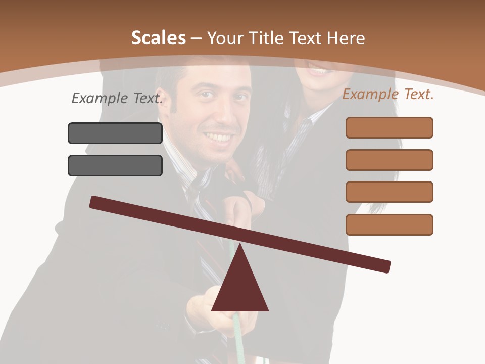 Persons Smile Confidence PowerPoint Template