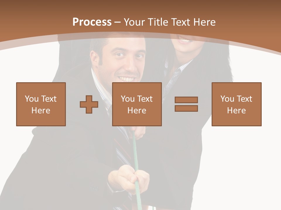 Persons Smile Confidence PowerPoint Template