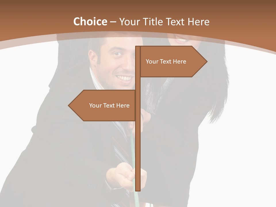 Persons Smile Confidence PowerPoint Template