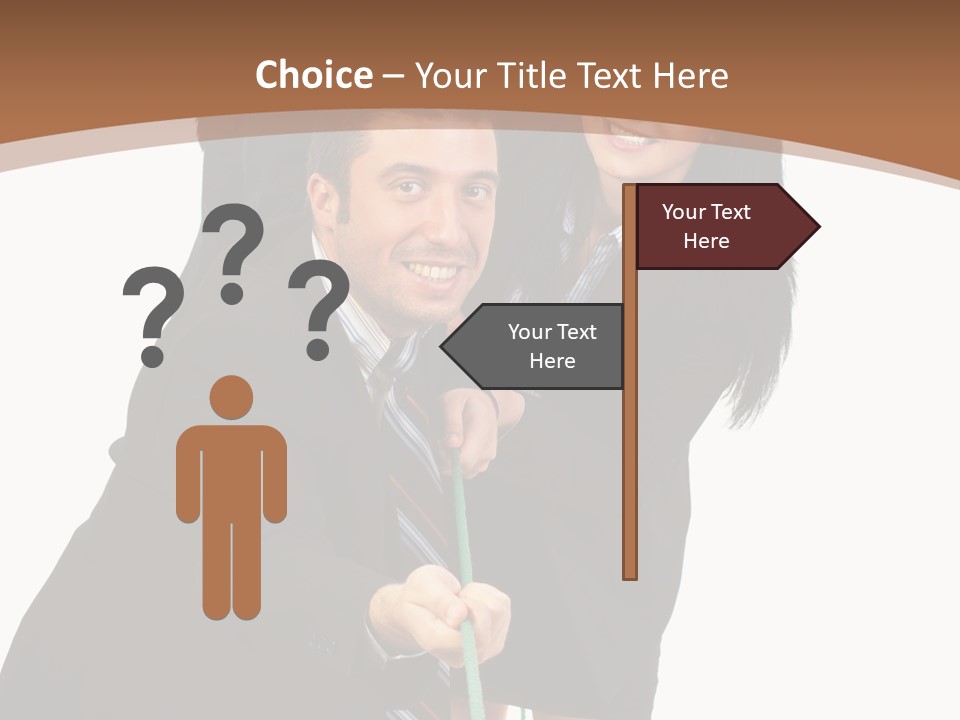 Persons Smile Confidence PowerPoint Template