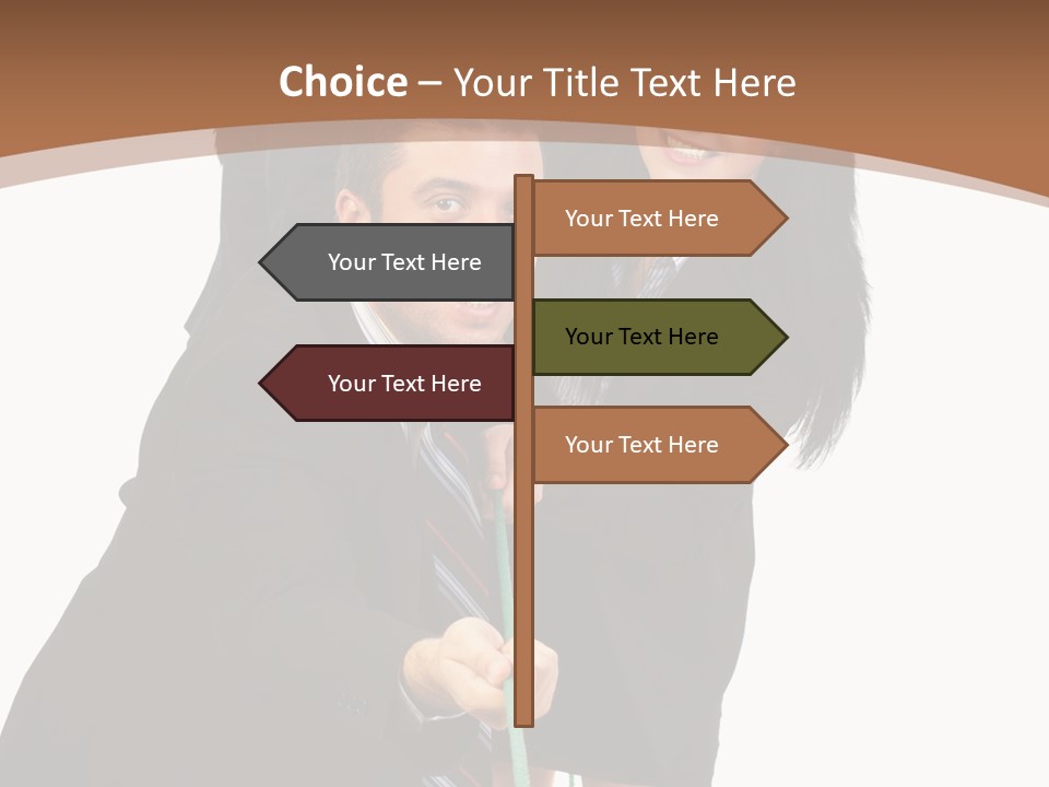 Persons Smile Confidence PowerPoint Template