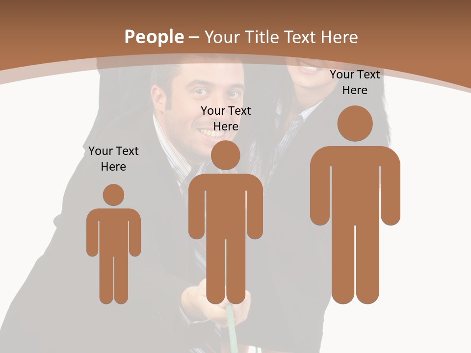Persons Smile Confidence PowerPoint Template