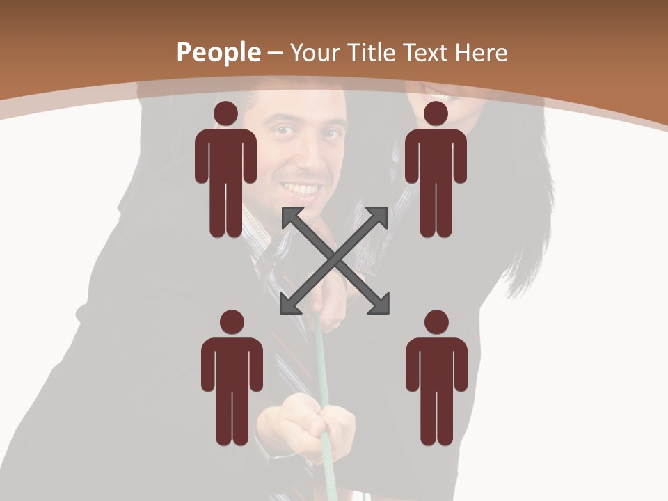 Persons Smile Confidence PowerPoint Template