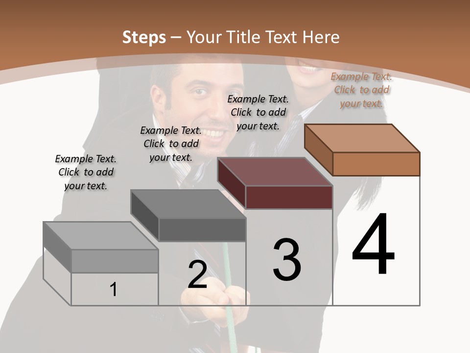 Persons Smile Confidence PowerPoint Template
