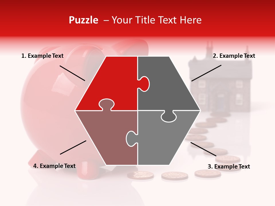 Path Pig Banking PowerPoint Template