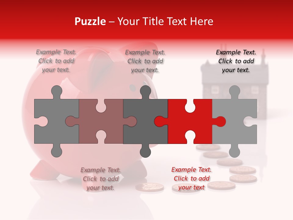 Path Pig Banking PowerPoint Template