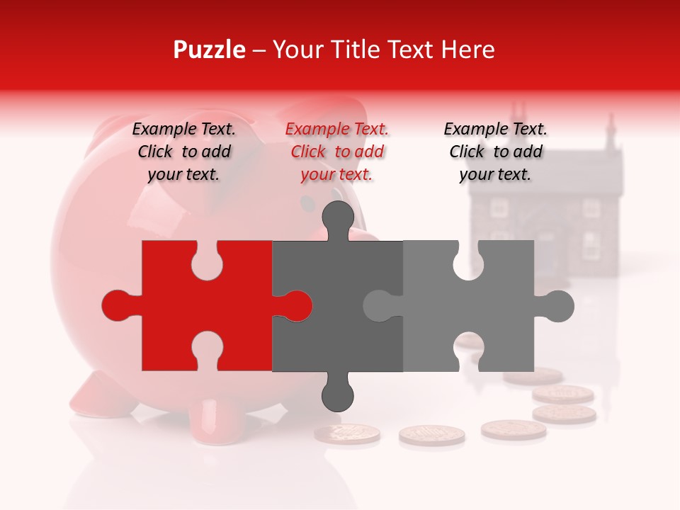 Path Pig Banking PowerPoint Template