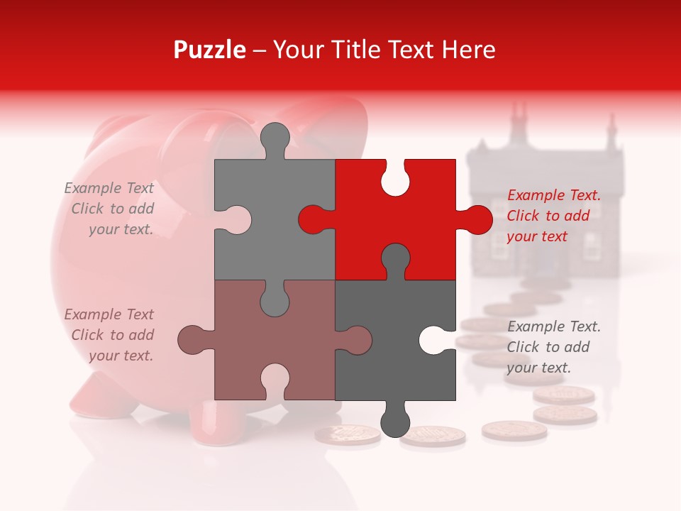 Path Pig Banking PowerPoint Template