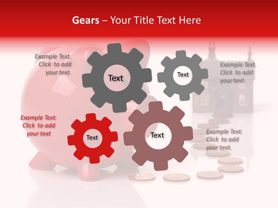 Path Pig Banking PowerPoint Template