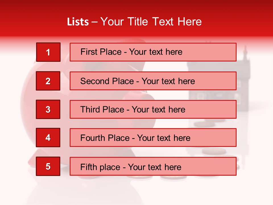 Path Pig Banking PowerPoint Template