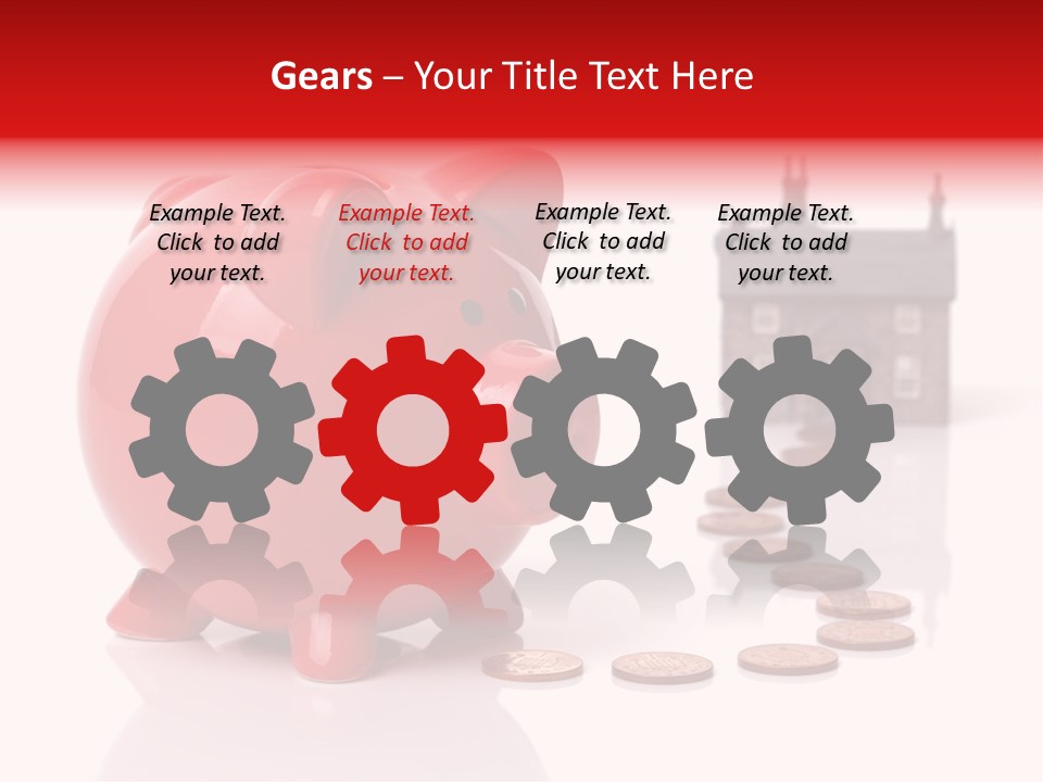 Path Pig Banking PowerPoint Template