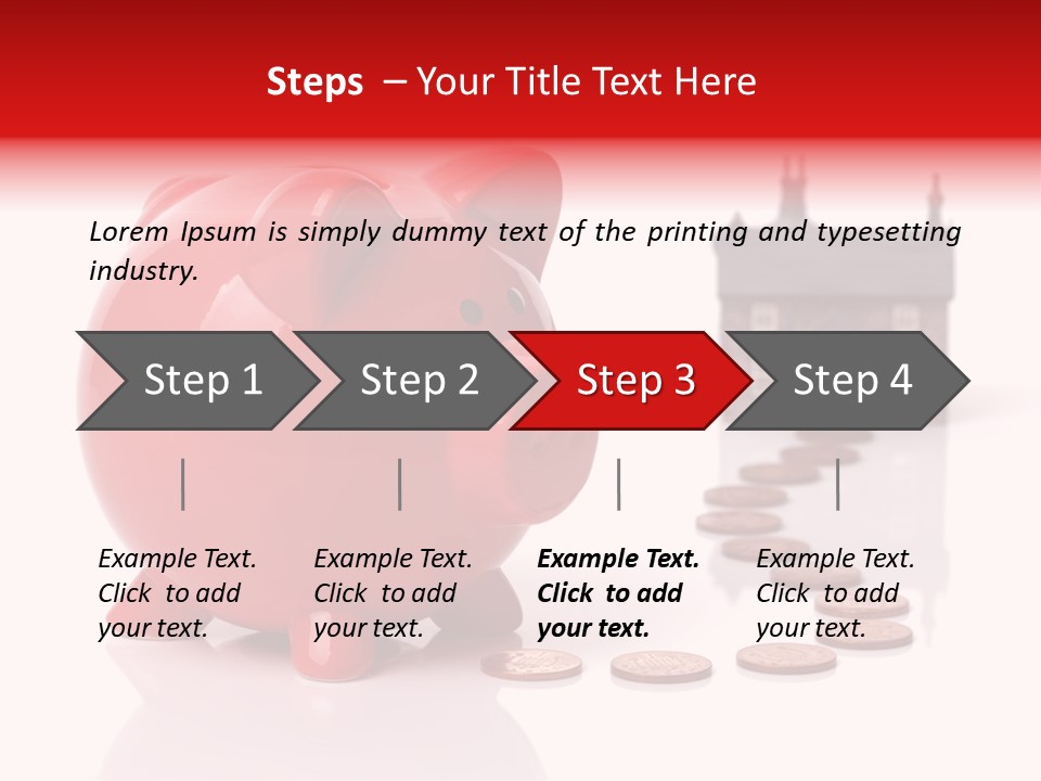 Path Pig Banking PowerPoint Template