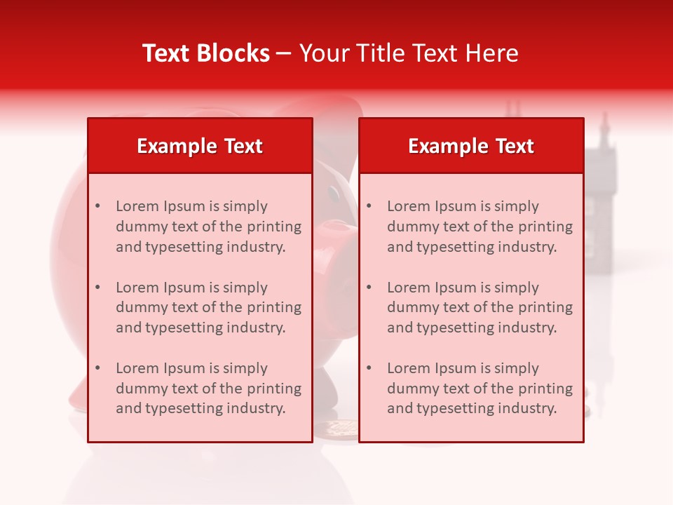 Path Pig Banking PowerPoint Template