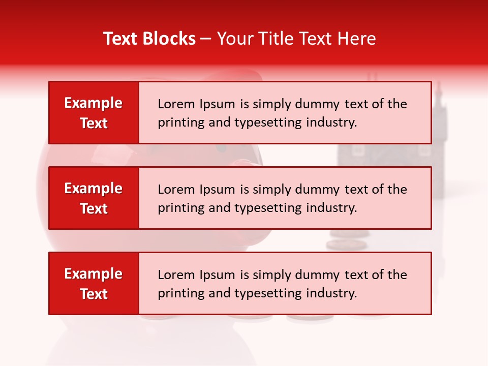Path Pig Banking PowerPoint Template