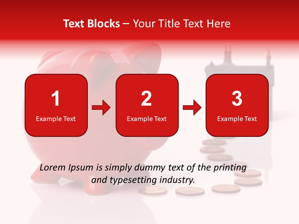Path Pig Banking PowerPoint Template