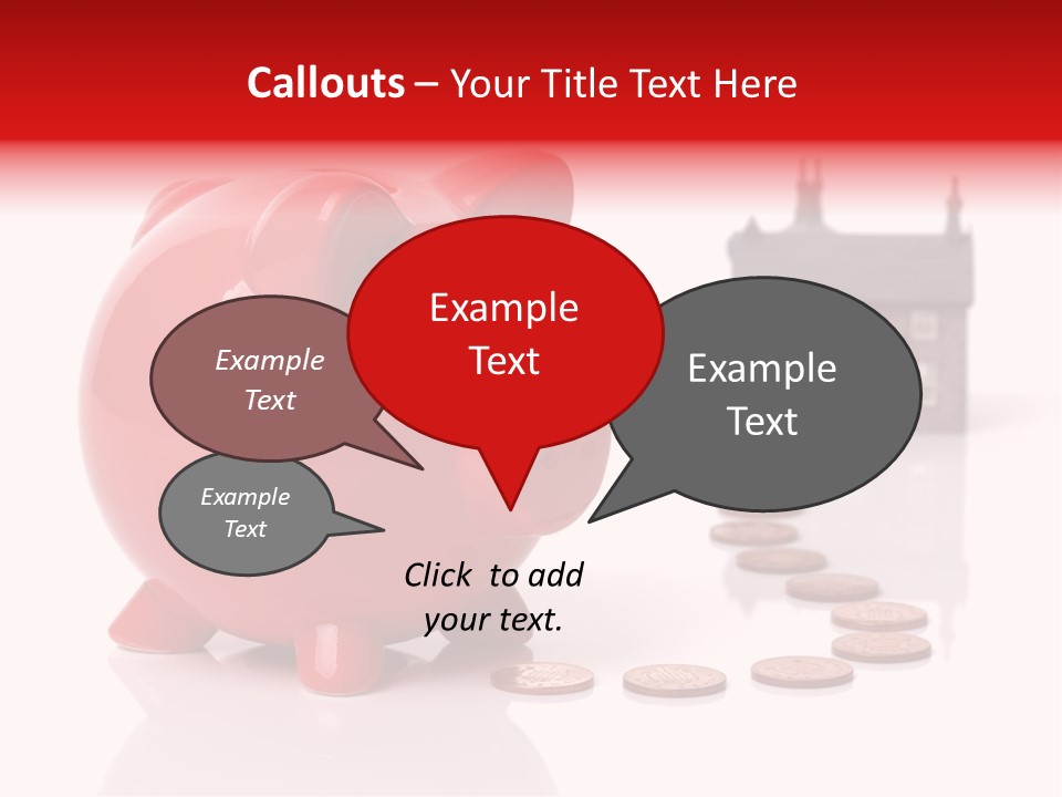 Path Pig Banking PowerPoint Template