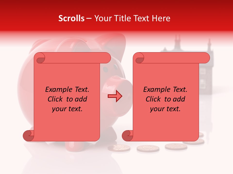 Path Pig Banking PowerPoint Template
