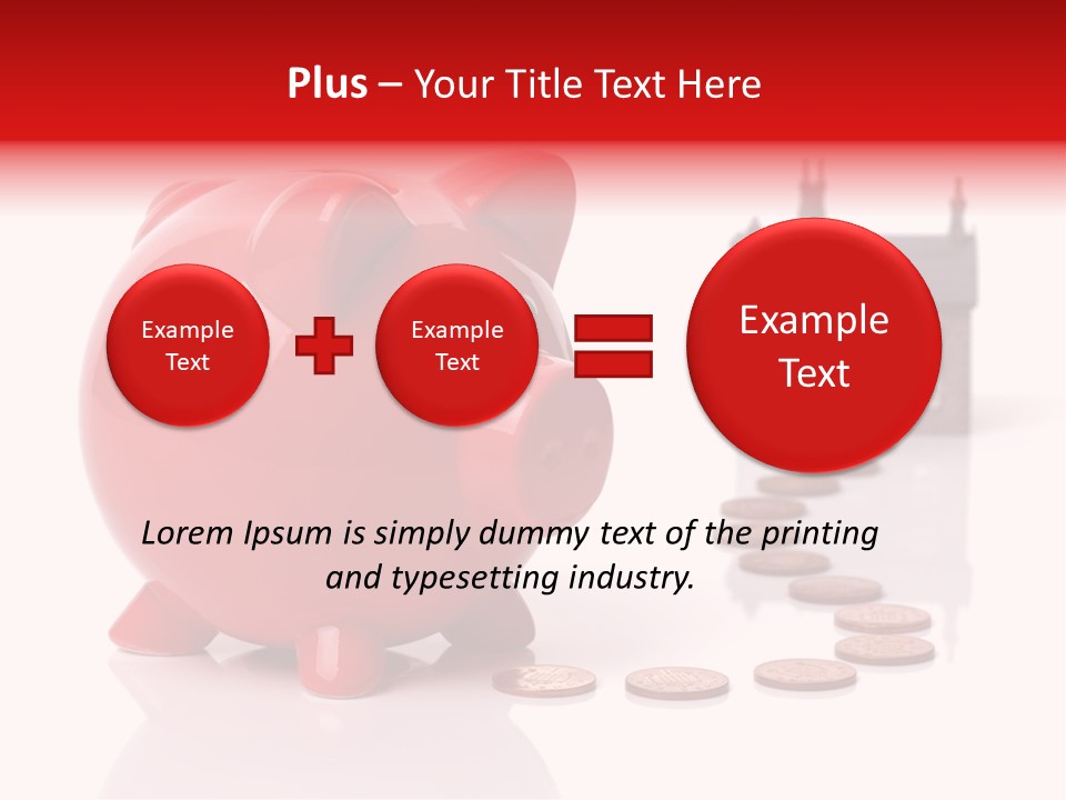 Path Pig Banking PowerPoint Template
