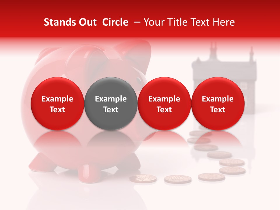 Path Pig Banking PowerPoint Template