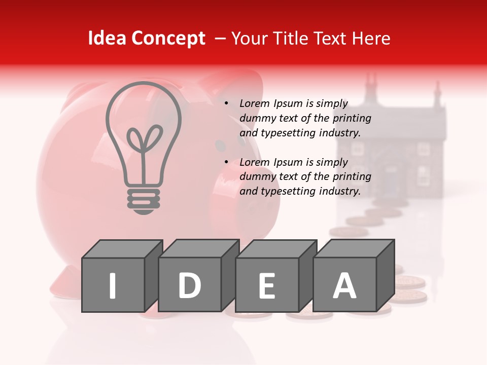 Path Pig Banking PowerPoint Template