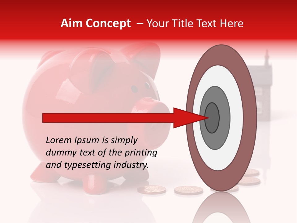 Path Pig Banking PowerPoint Template