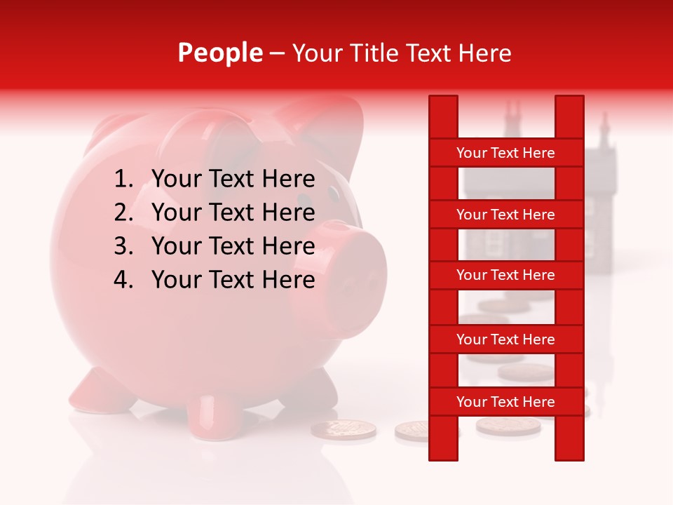 Path Pig Banking PowerPoint Template