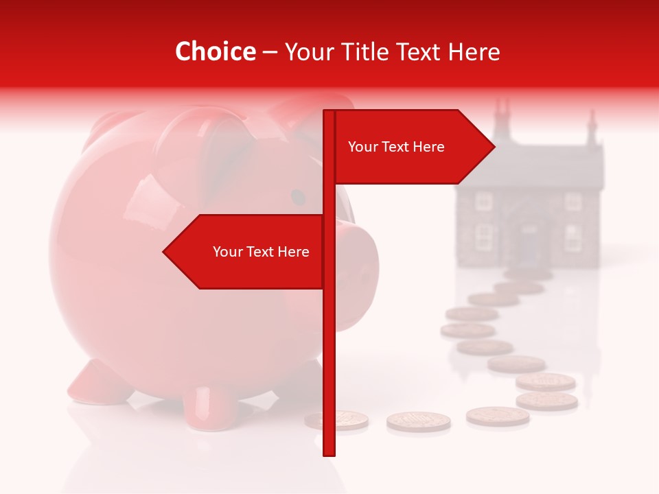Path Pig Banking PowerPoint Template