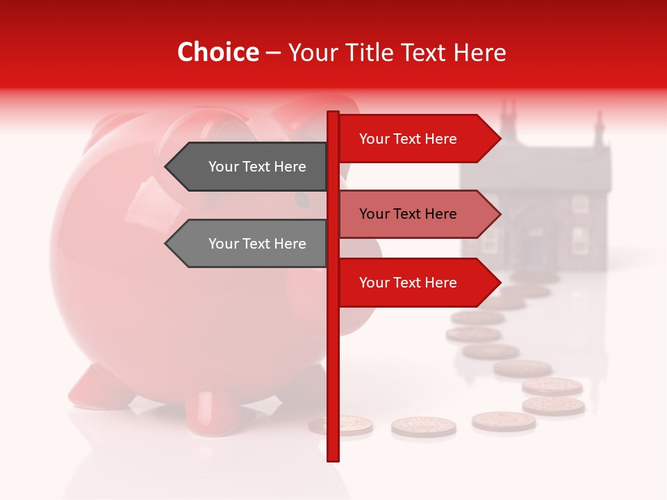 Path Pig Banking PowerPoint Template