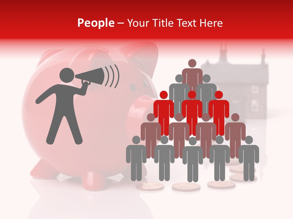 Path Pig Banking PowerPoint Template