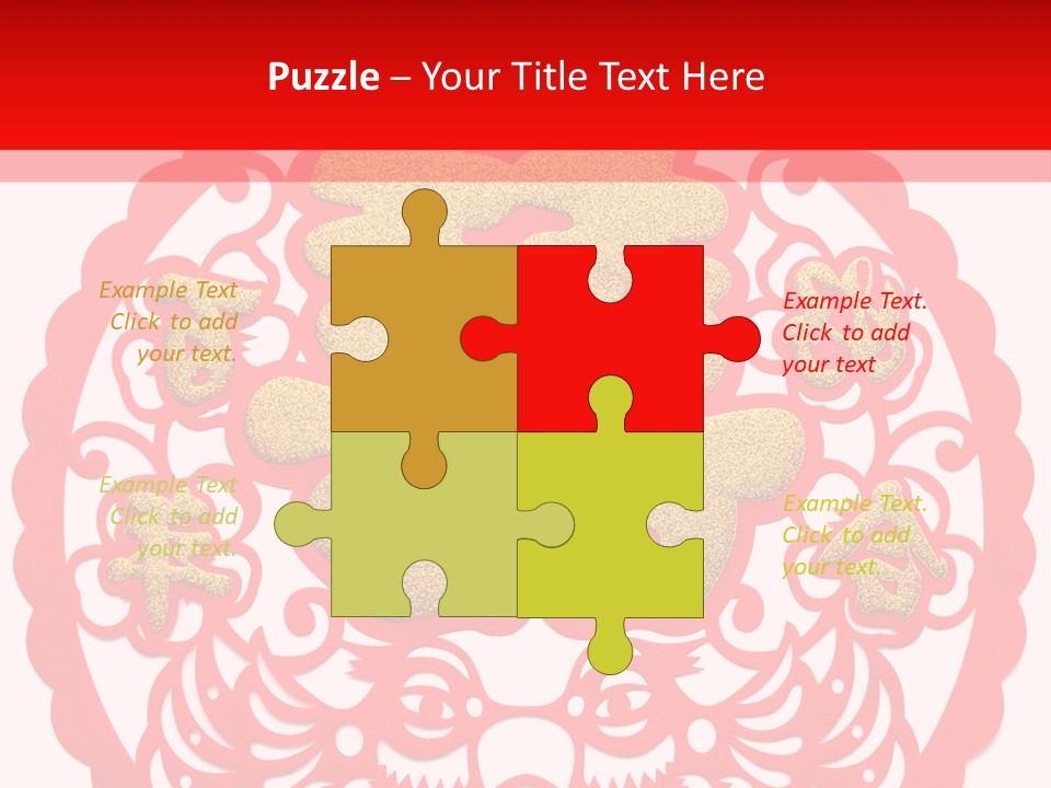 Decoration Happy Beautiful PowerPoint Template