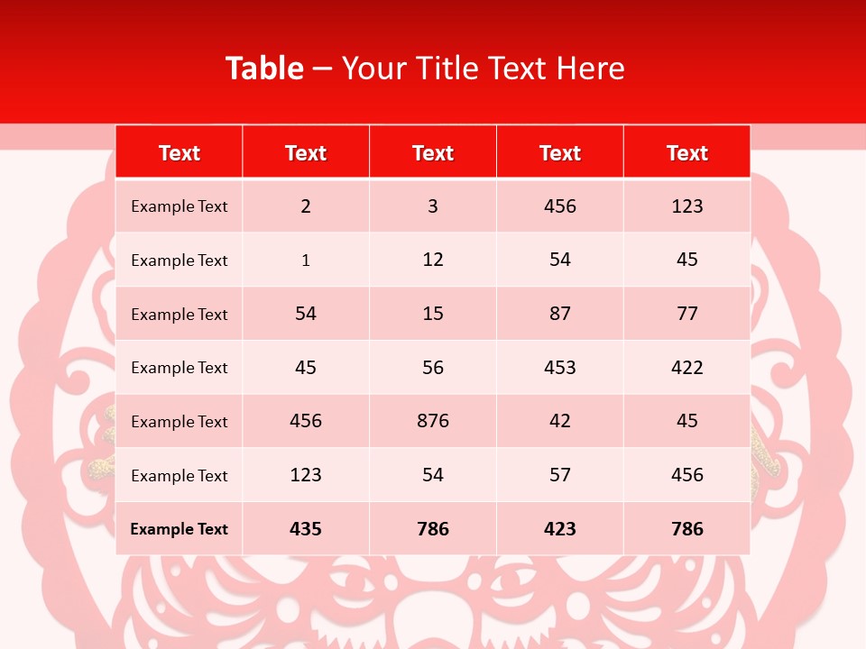 Decoration Happy Beautiful PowerPoint Template