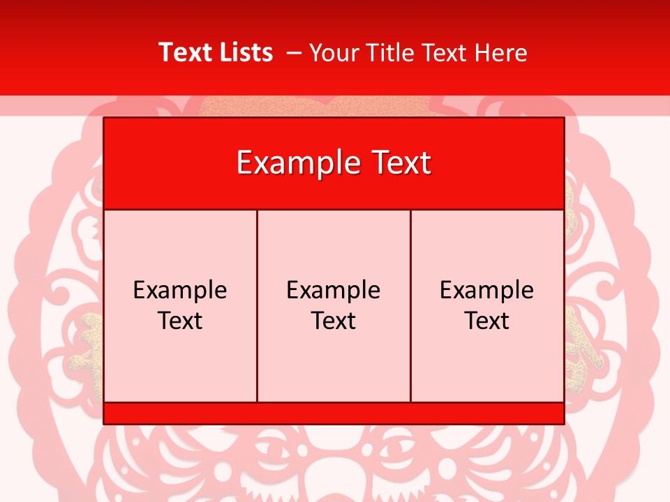 Decoration Happy Beautiful PowerPoint Template