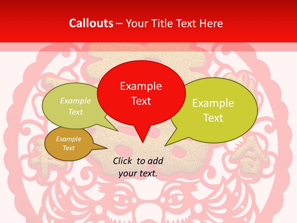 Decoration Happy Beautiful PowerPoint Template