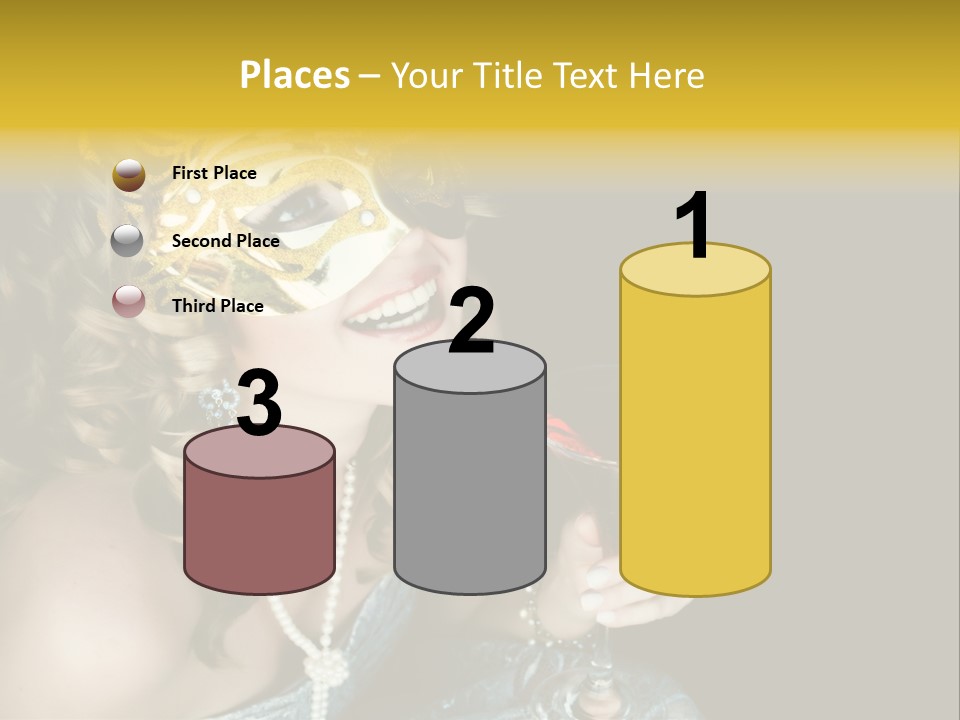 Businessman Hand Speech PowerPoint Template