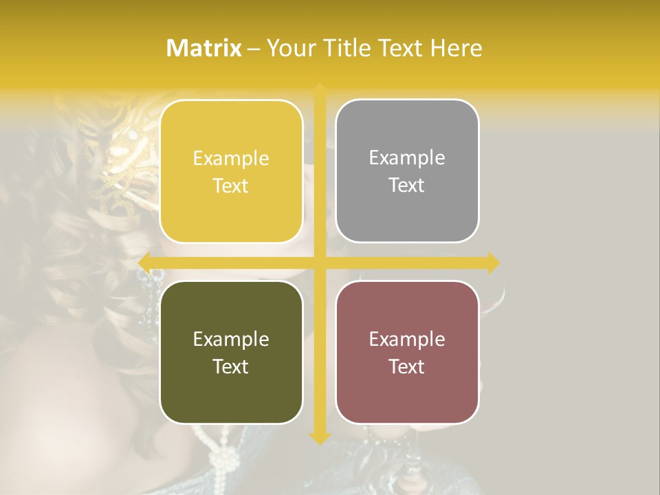 Businessman Hand Speech PowerPoint Template