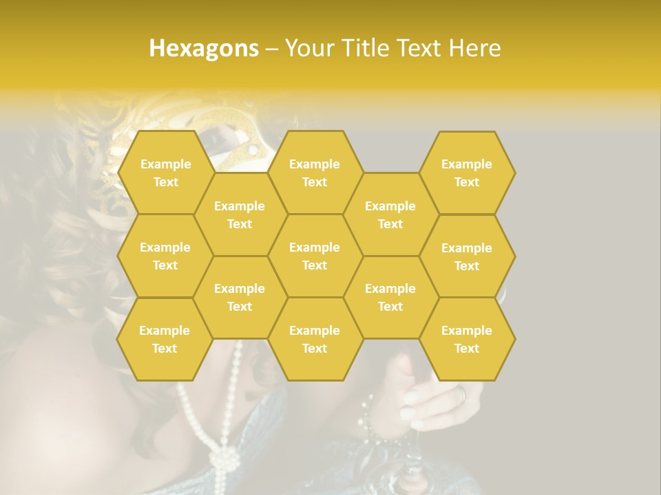 Businessman Hand Speech PowerPoint Template